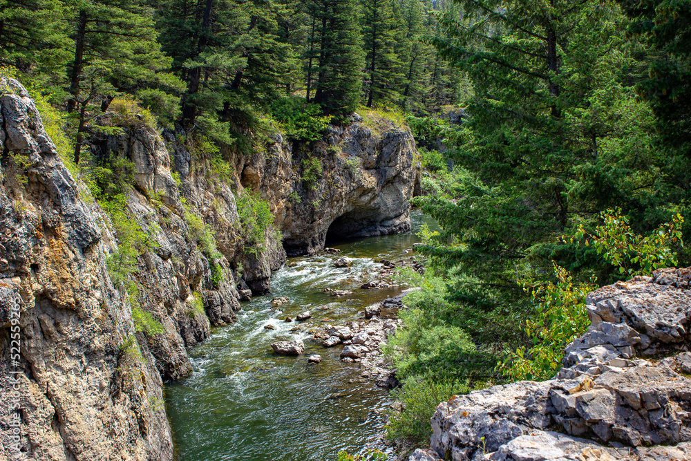 River in the Canyon River in the Canyon