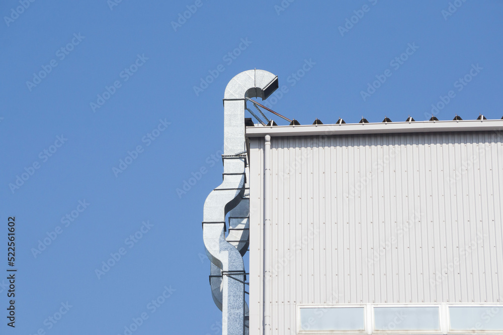 屋上の排気ダクト Stock Photo | Adobe Stock