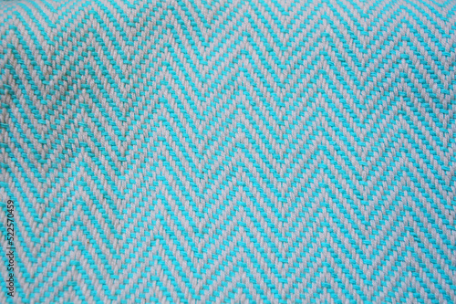 Textile turquoise cotton pattern material structure fabric threads background