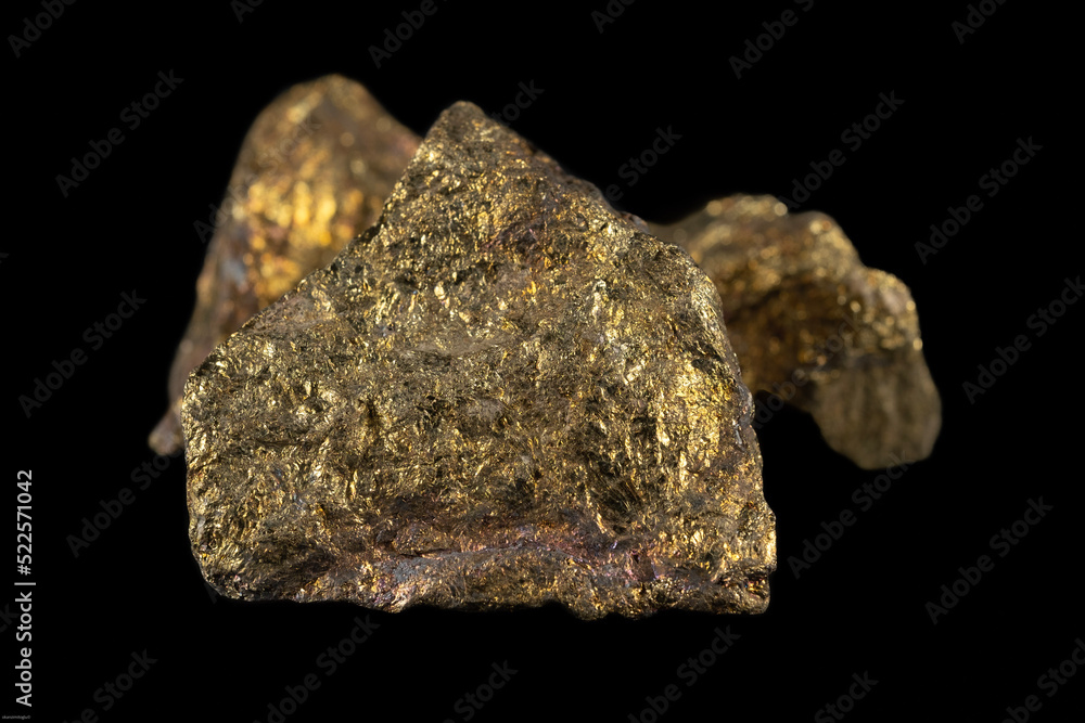 Massive chalcopyrite Massive chalcopyrite