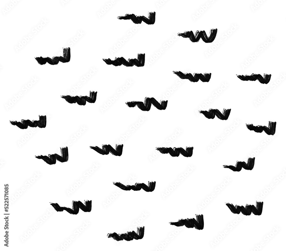 Naklejka premium Hand Drawn Pattern, Abstract Shape