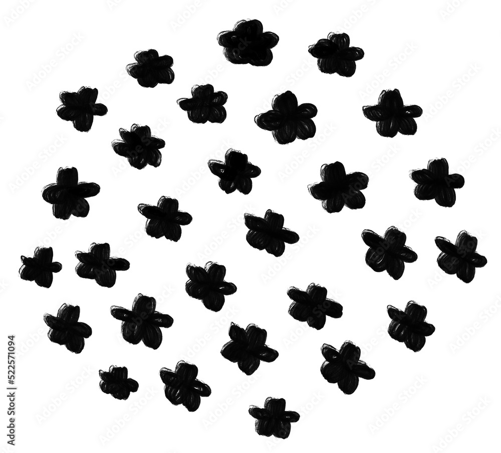 Hand Drawn Pattern, Abstract Shape Hand Drawn Pattern, Abstract Shape