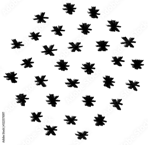 Hand Drawn Pattern  Abstract Shape