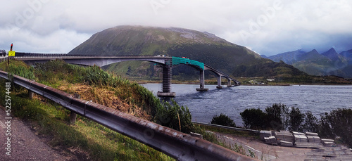 Bridge in lofoten photo