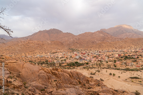 Landscape of Tafraoute, Morocco photo