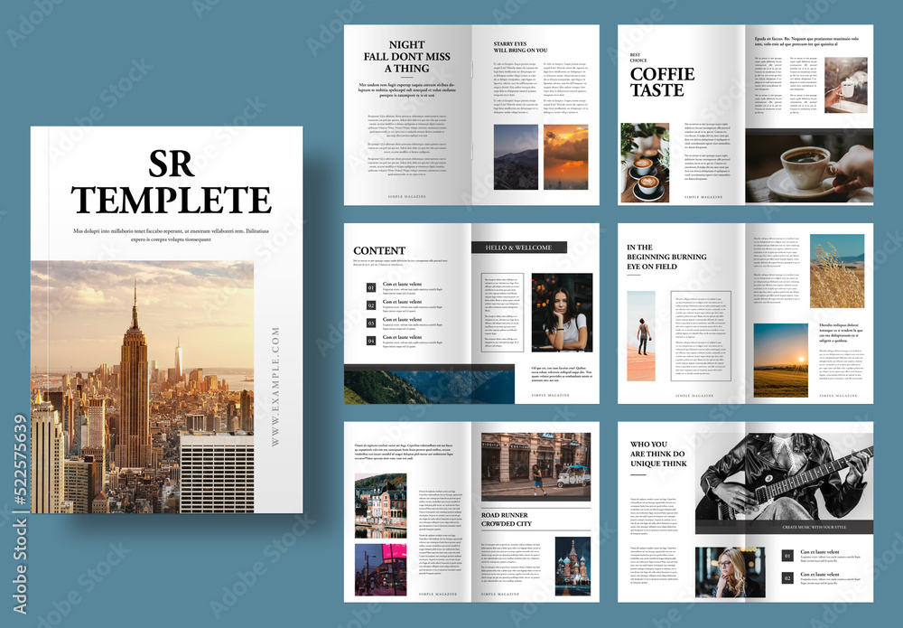Brochure Layout Stock Template Adobe Stock Brochure Layout Stock Template Adobe Stock