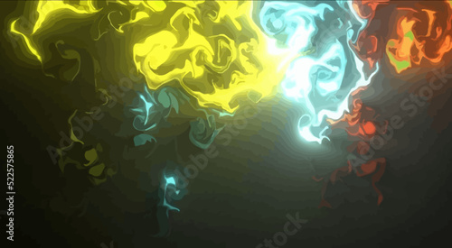 fluid paint background naturally