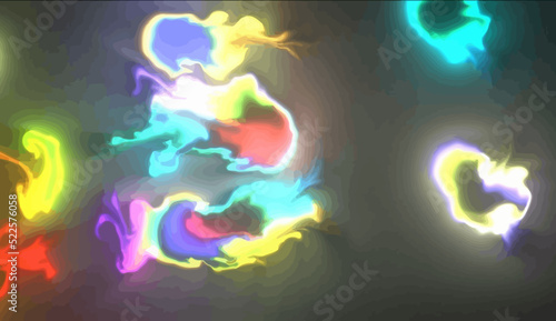 fluid paint background naturally