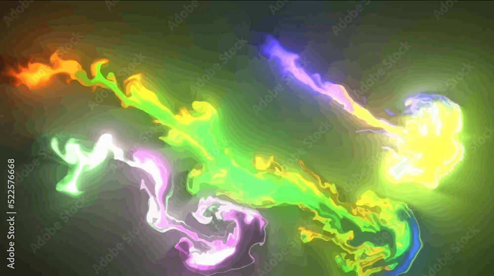 fluid paint background naturally