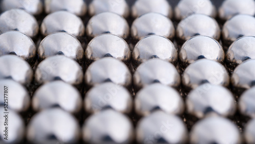 small metal magnetic balls, macro