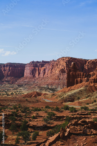 red rock canyon, Capitol Reef National Park, NPS,  USA