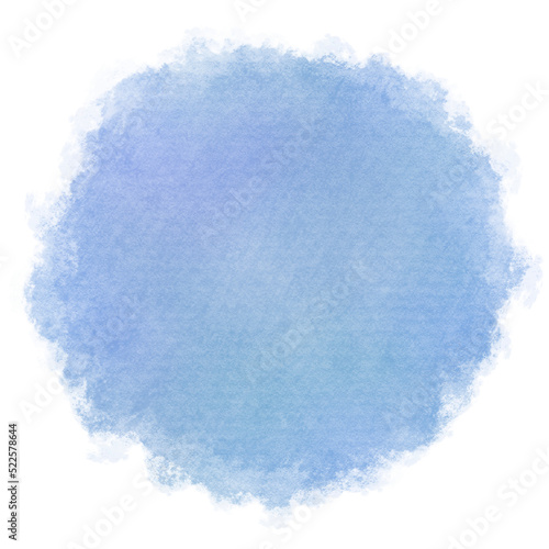 blue watercolor stain paint