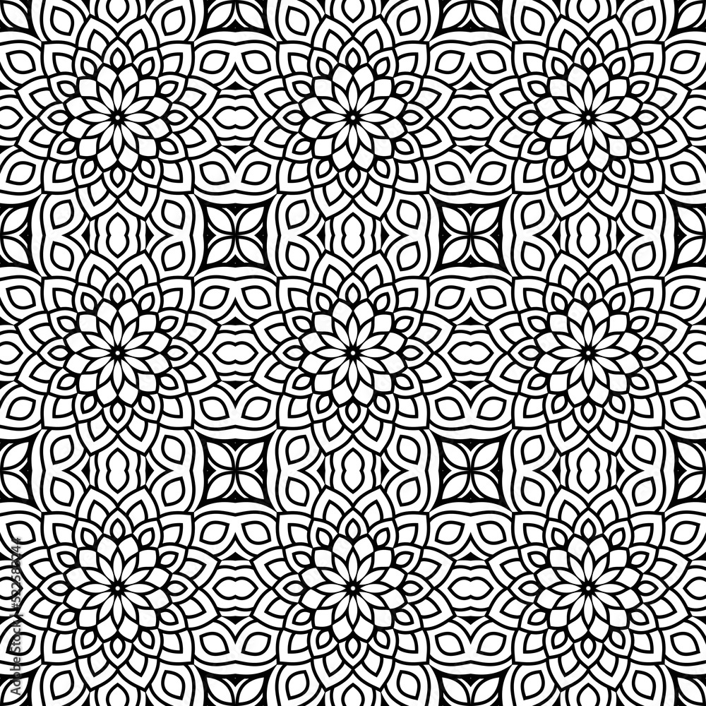 Mandala Seamless Patterns Mandala Seamless Patterns