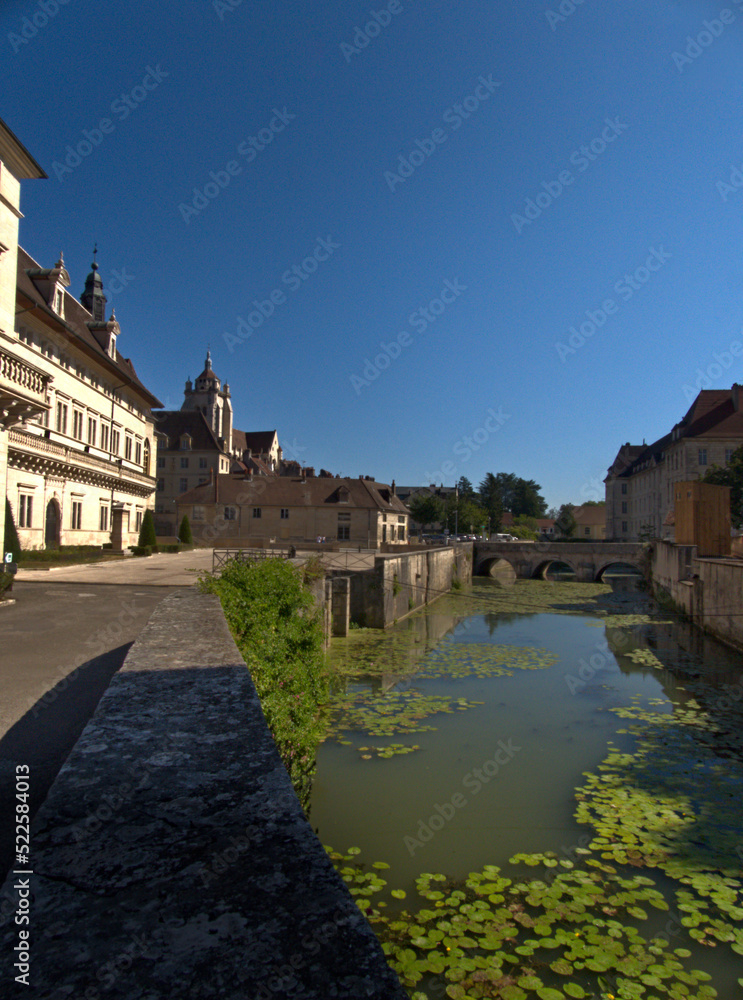 Dôle, August 2022 - Visit to the beautiful town of Dôle in Franche-Comté Burgundy - Birthplace of Louis PASTEUR