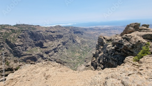 view of the mountains