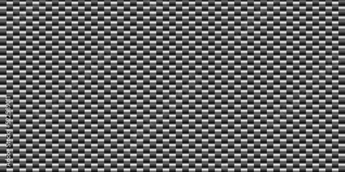 Dark black wicker geometric grid background. Modern dark abstract vector texture.