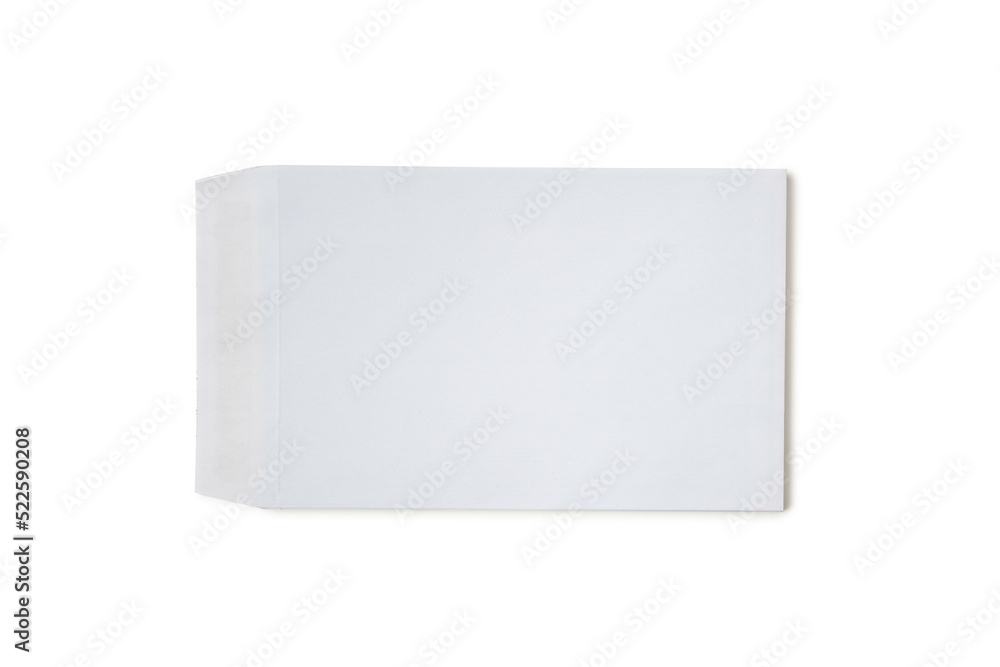 white envelope isolated on white background white envelope isolated on white background
