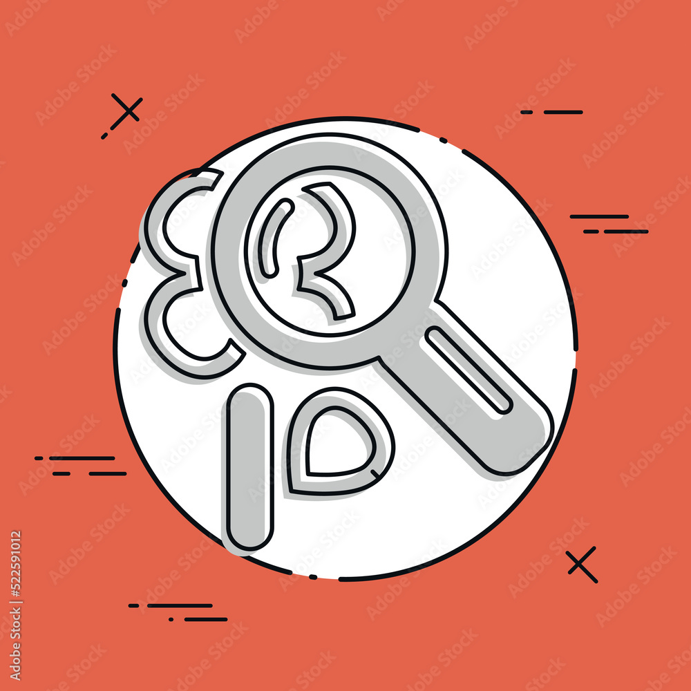 Vector illustration of single isolated flower icon Vector illustration of single isolated flower icon