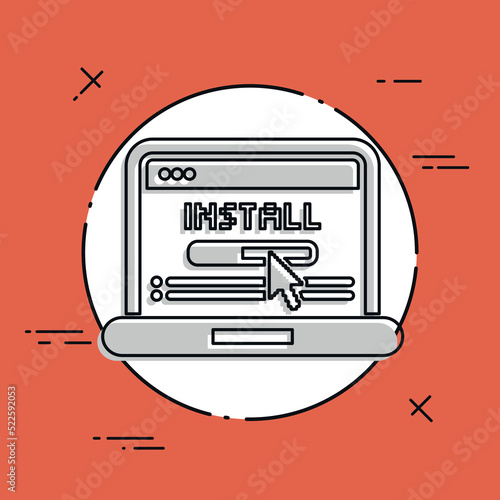 Pc install icon