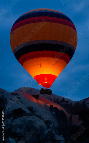 hot air balloon in cappadocia