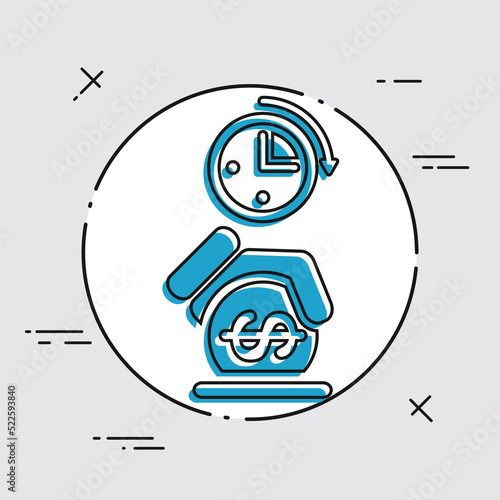 Money time icon