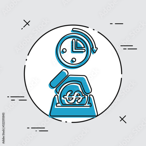 Money time icon