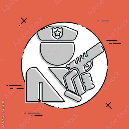 Policeman icon
