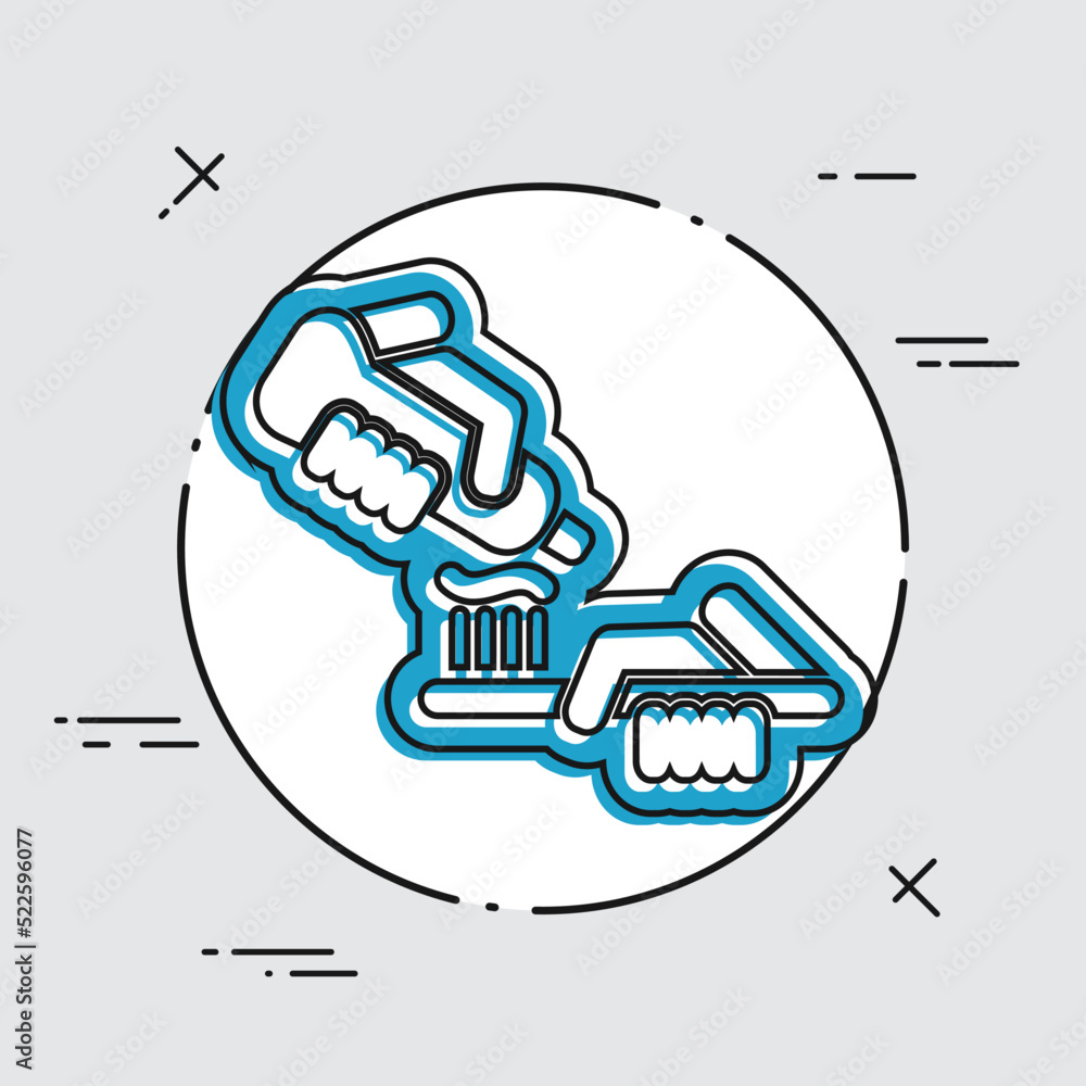 Toothbrush icon Toothbrush icon