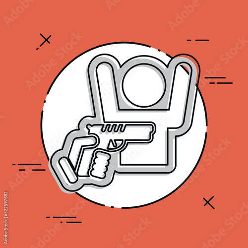 Robbery with gun