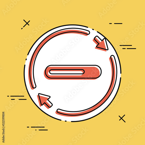 Refresh progress bar icon