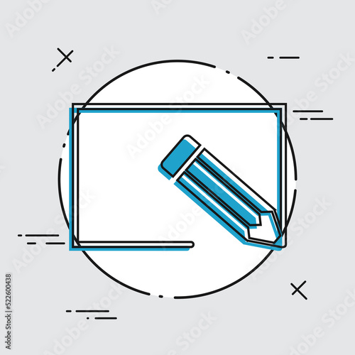 Customized project - Minimal vector flat icon