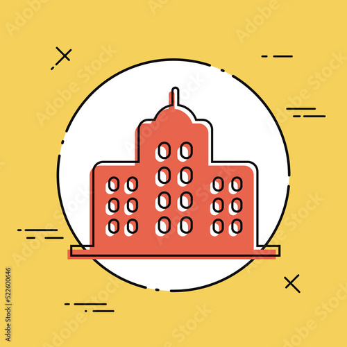 Urban city - Minimal vector icon