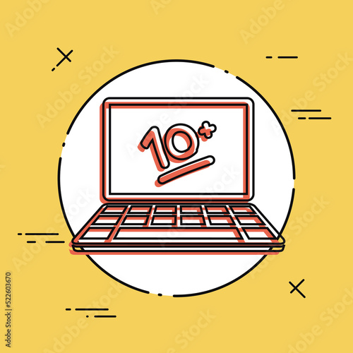 10+ Top performance -  Vector flat icon