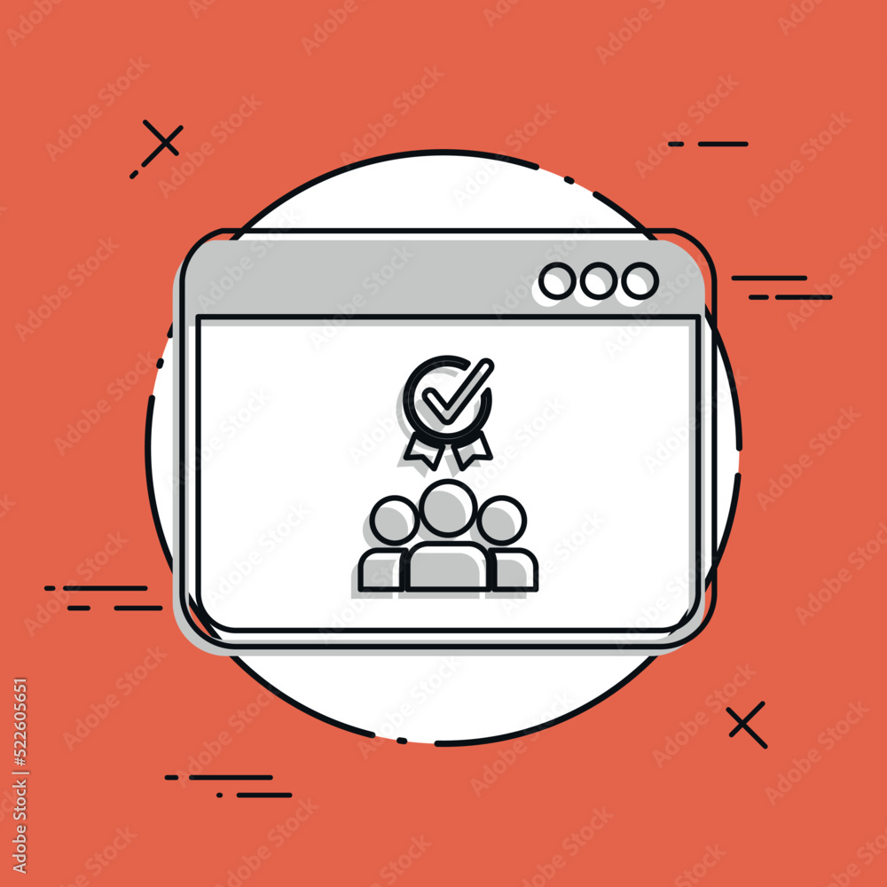 Best teamwork - Vector icon for computer website or application Best teamwork - Vector icon for computer website or application