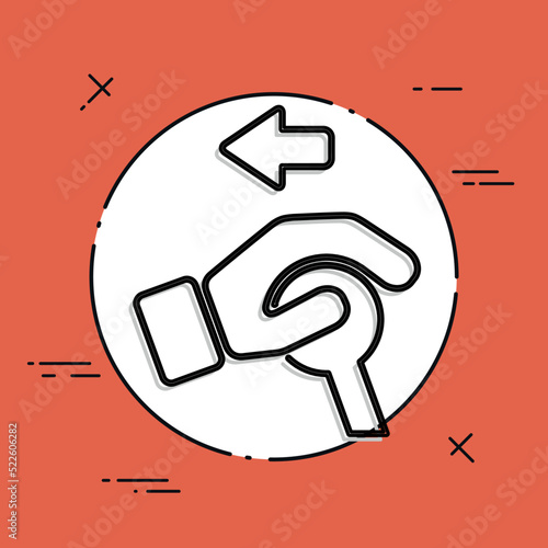 Control handle icon