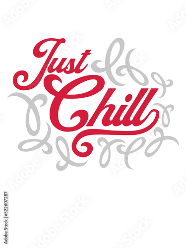 Just Chill Text Logo 