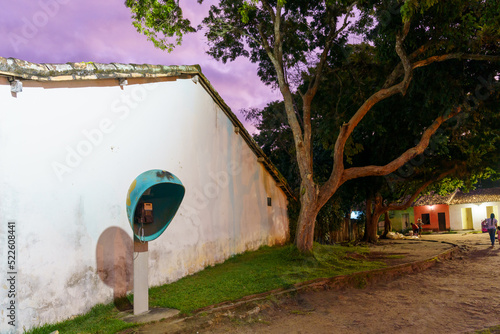 Centro historico de Porto Seguro, berço do descobrimento do Brasil. Turístico local. photo