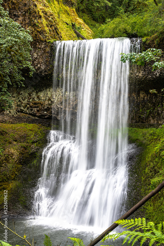 Lower South Falls in Silver Falls State Park  OR