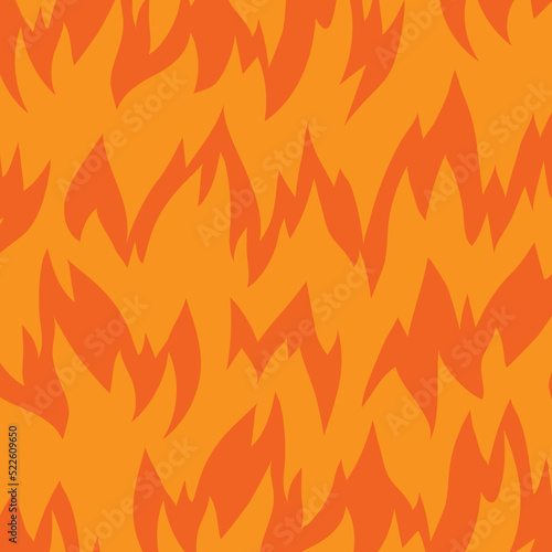 Vector texture in flame tongues