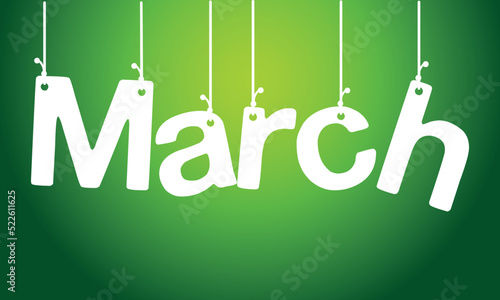 march word hanging on the ropes