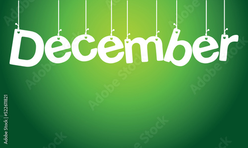 december word hanging on the ropes
