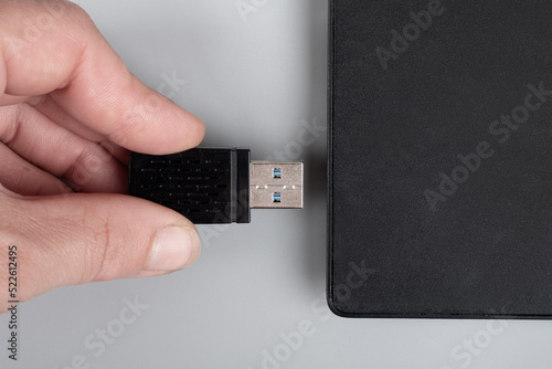 wifi booster for laptop, hand insert 5g on netbook.