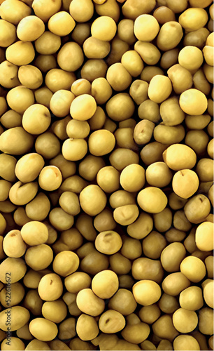 close up of yellow peas