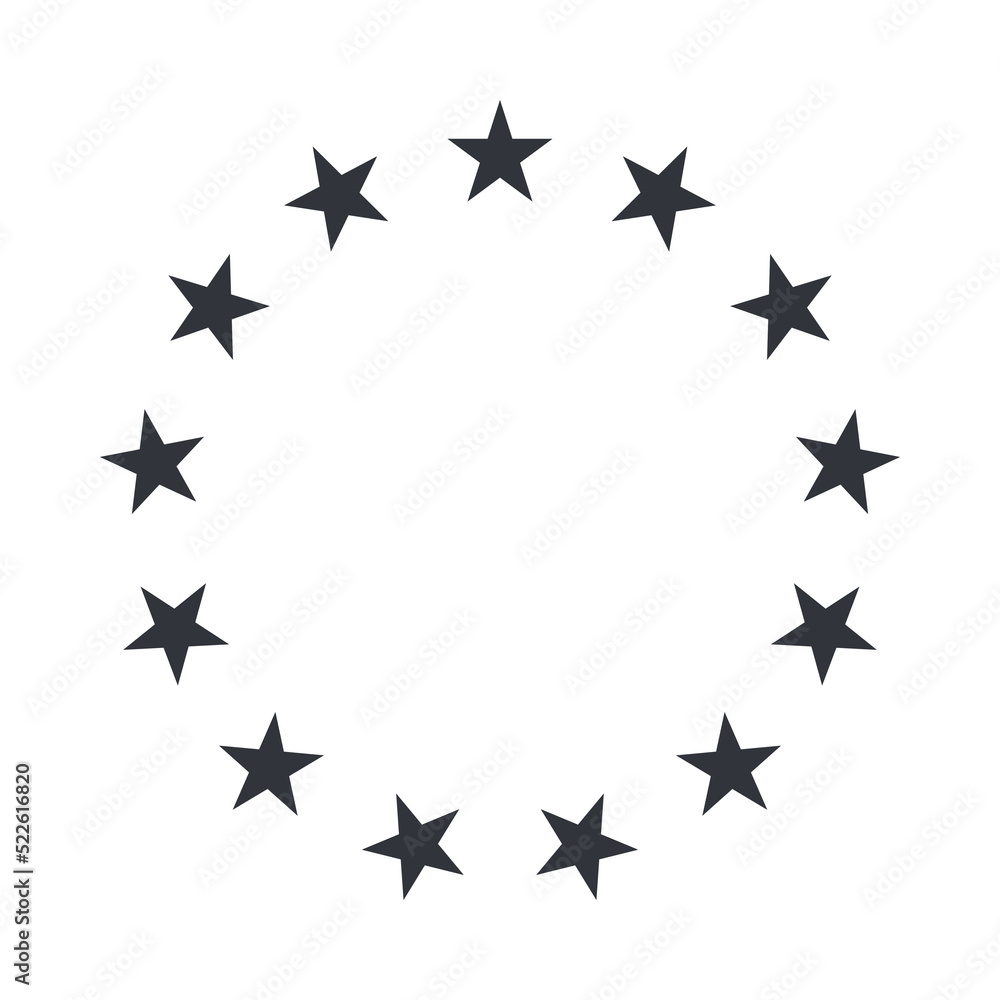 Fototapeta premium US Betsy Ross Flag Stars | Farmhouse | EPS10