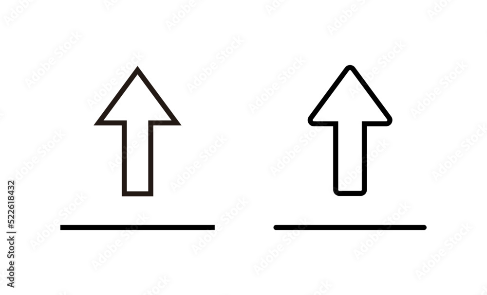 Upload icon vector. load data sign and symbol Upload icon vector. load data sign and symbol