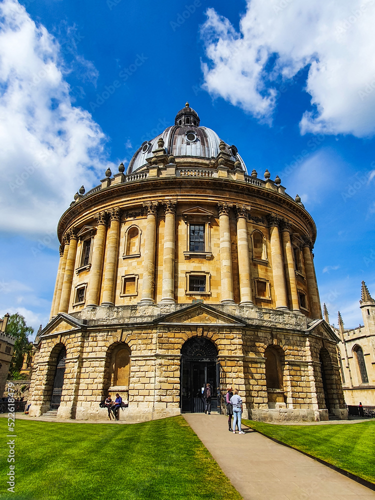 Bodleian library in Oxford, England.