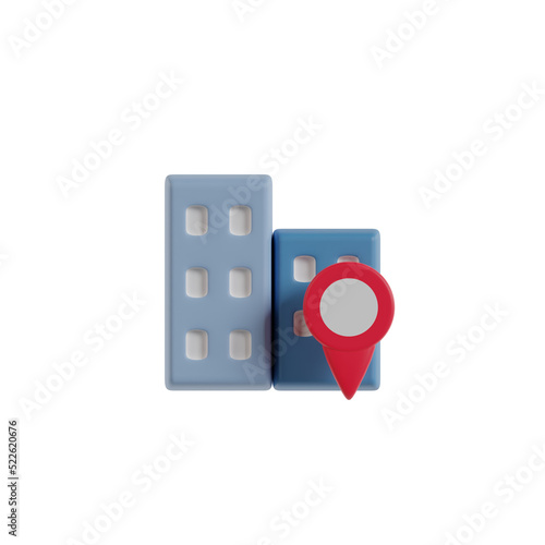 3d Office building