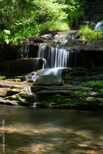 Close Up of the Bottom of Tom's Branch Falls