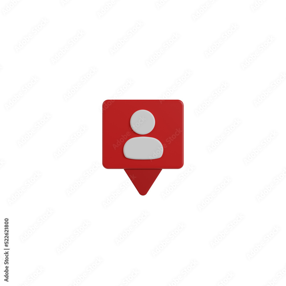 3d social media icon 3d social media icon
