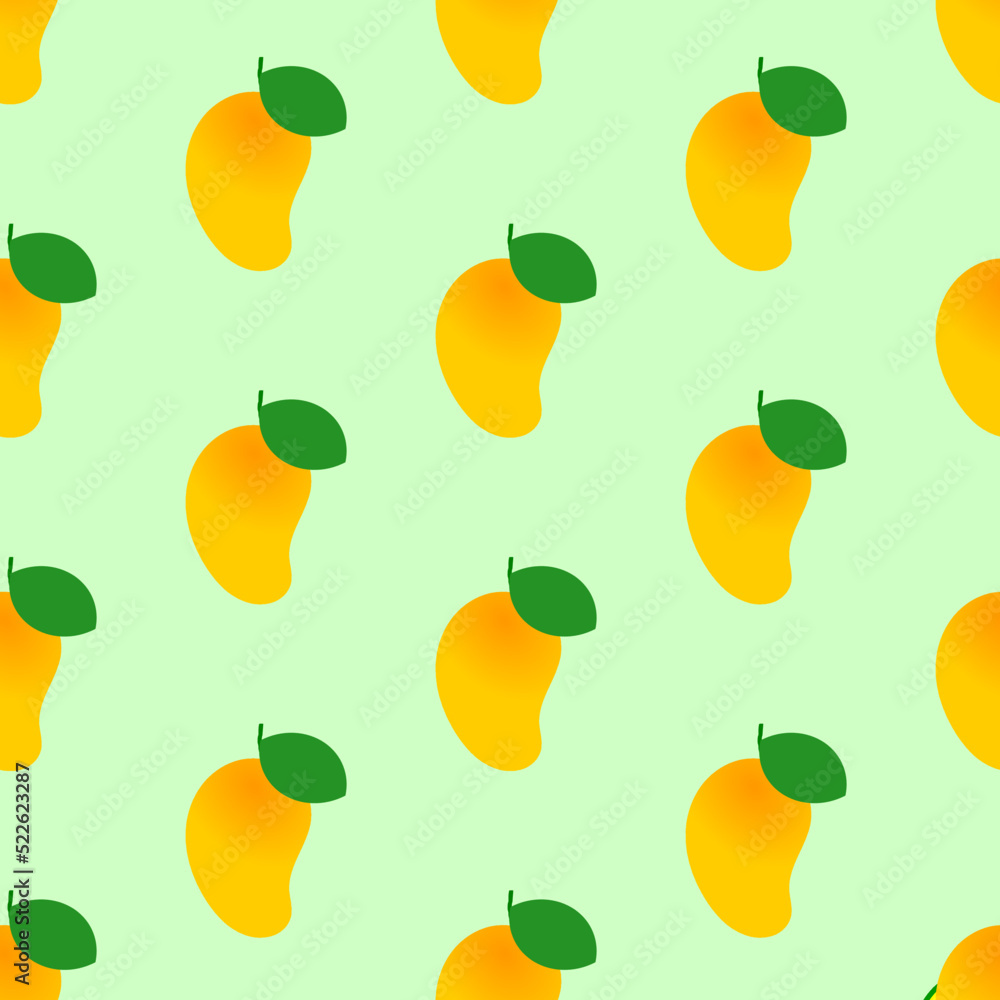 Colorful seamless pattern for background and wallpaper. Modern style abstract texture. vector formats.  Fruits pattern